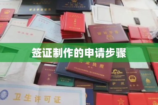 历城签证制作的申请步骤