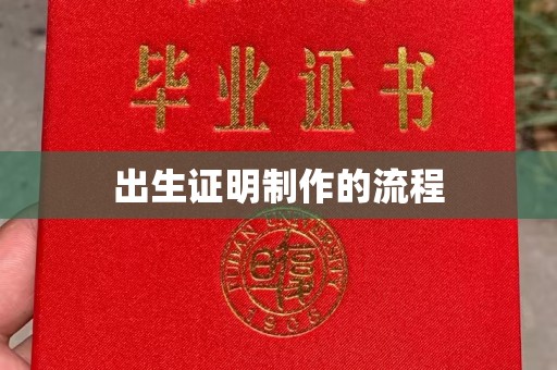 历城出生证明制作的流程