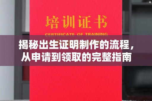 历城揭秘出生证明制作的流程，从申请到领取的完整指南